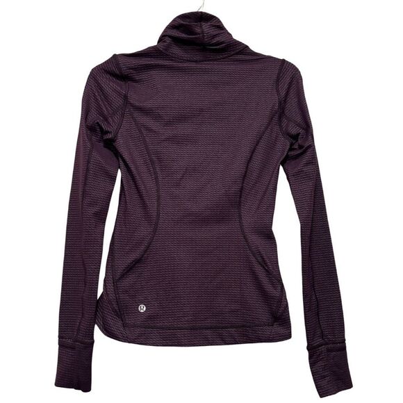 NWOT Lululemon Precision Jacket in Chain Link Lilac Deep Zinfandel - Picture 6 of 12